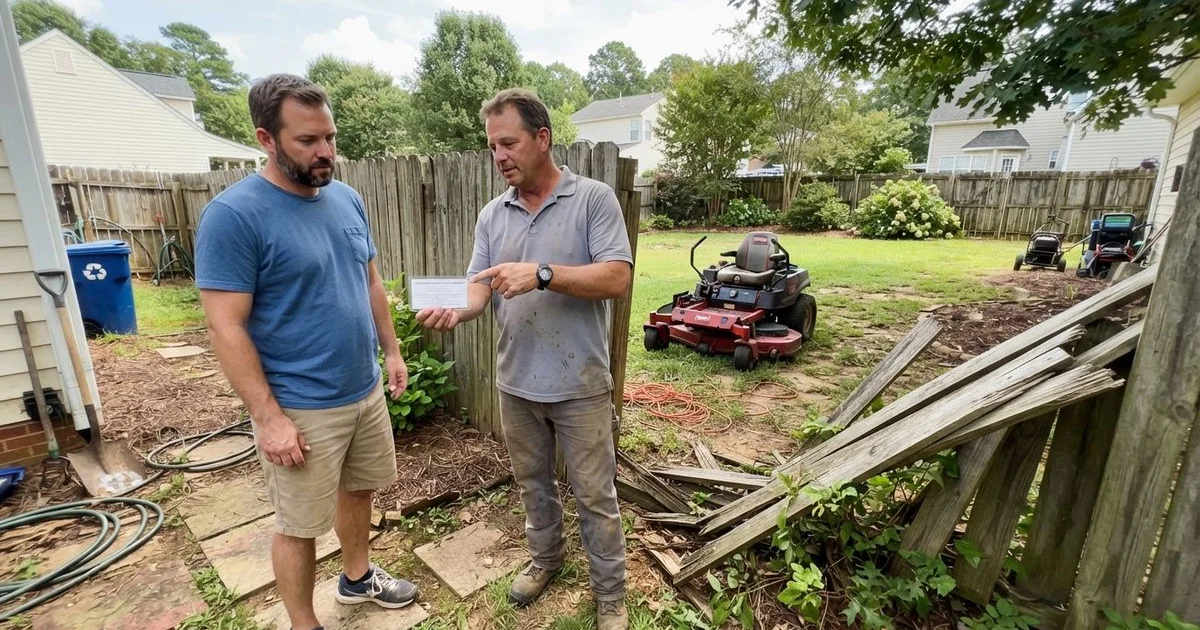 Who's liable when a landscaping crew damages your property